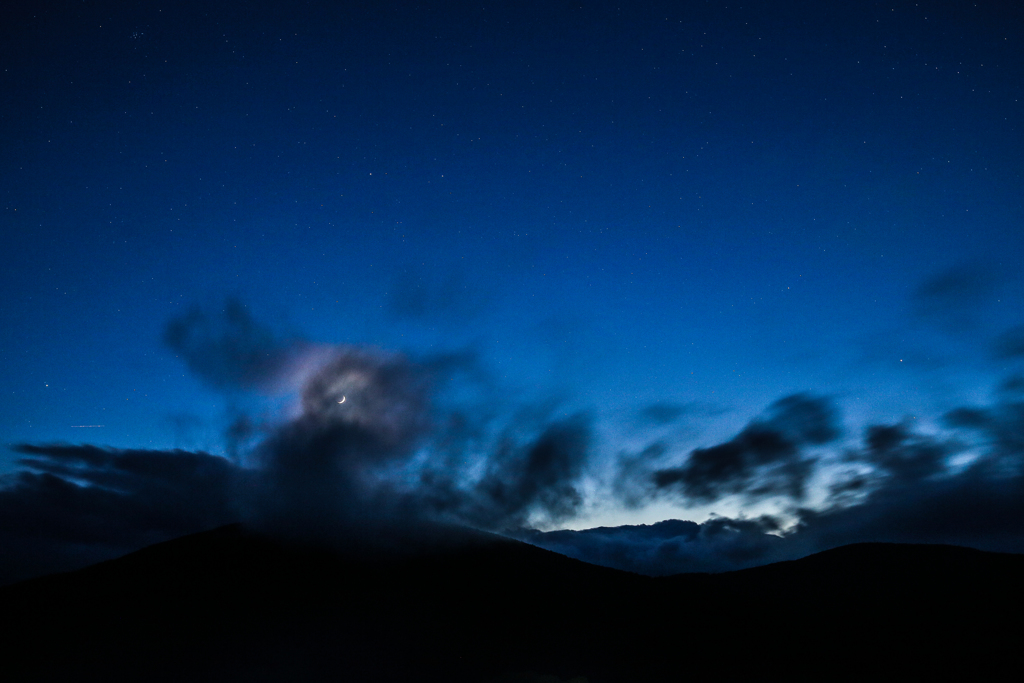 三日月の夜