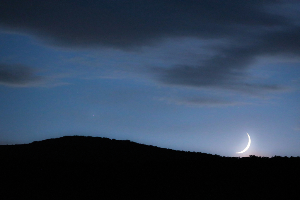 三日月の夜 By きくちやすし Id 写真共有サイト Photohito