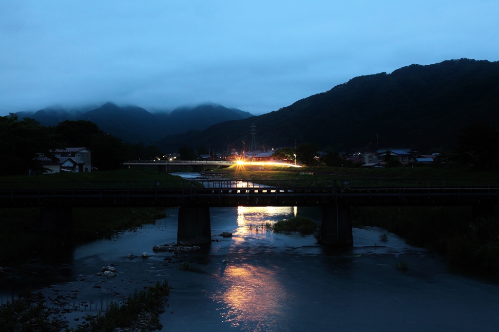 水無月の夕暮れ