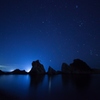 夜の浄土ヶ浜