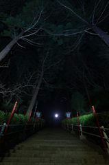 神社の階段