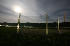 夜のラサと閉伊川グランド