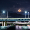 三日月の見える風景