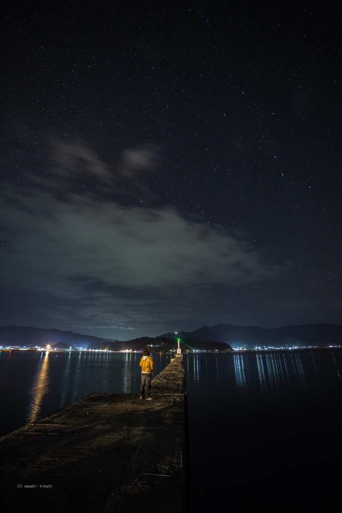 星空を見上げて