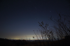 晩秋の夜空