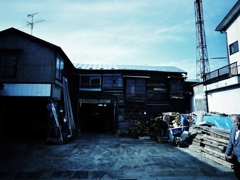 福島湯の釜場とおじいやん