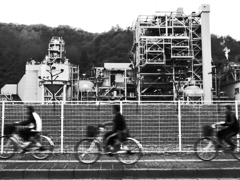 新日鉄釜石と自転車