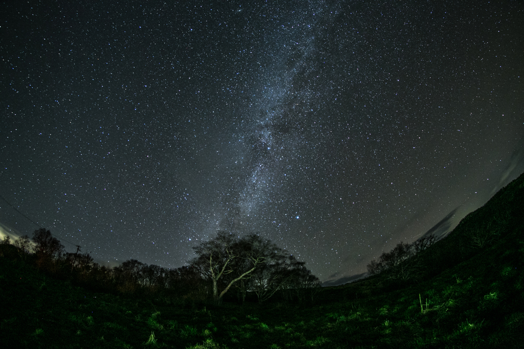 晩秋の夜空