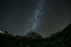 晩秋の夜空