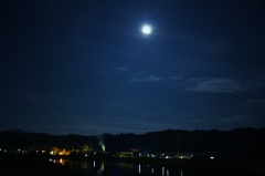 月夜とラサ工場