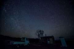 しあわせ牧場の星空