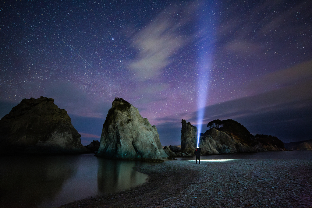 夜明け前、私はここにいる