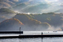 秋の静けさを釣る