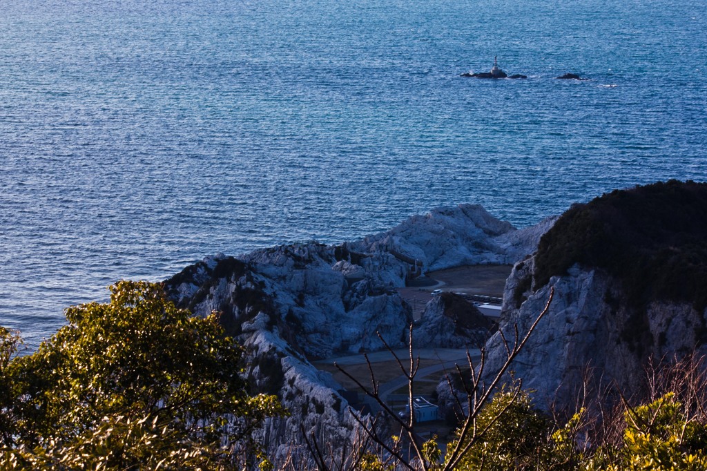 石灰岩の海岸