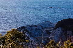 石灰岩の海岸