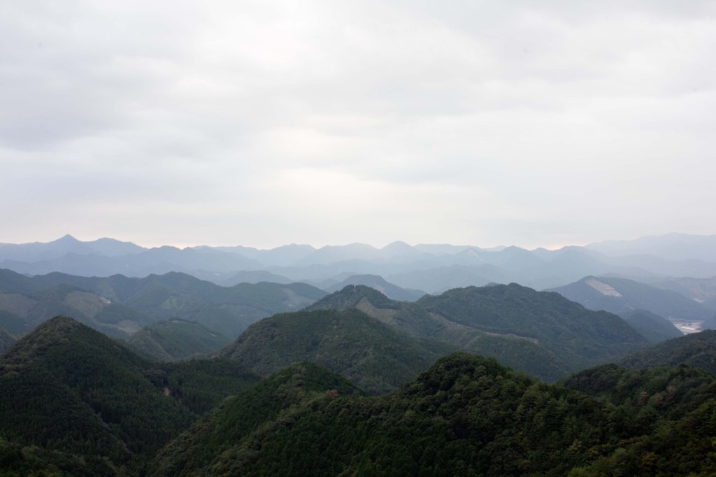 熊野の山々