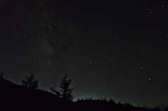 富士の星空