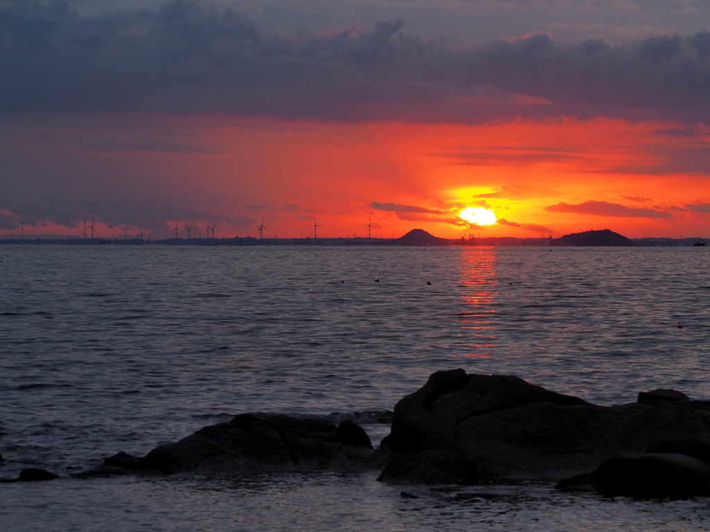 2017最後の日の出