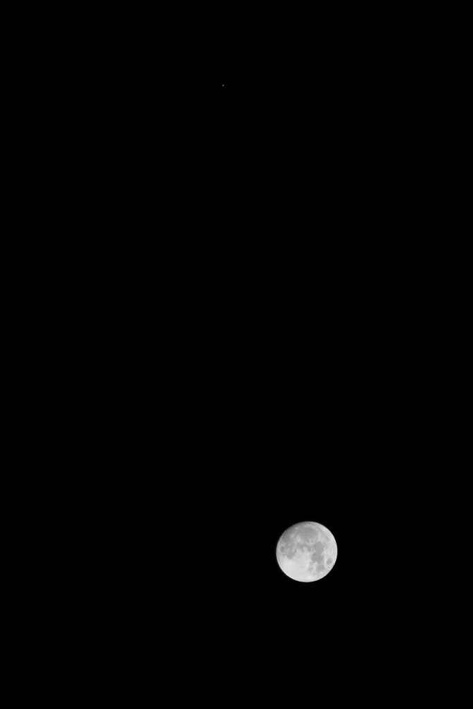 月と木星 2