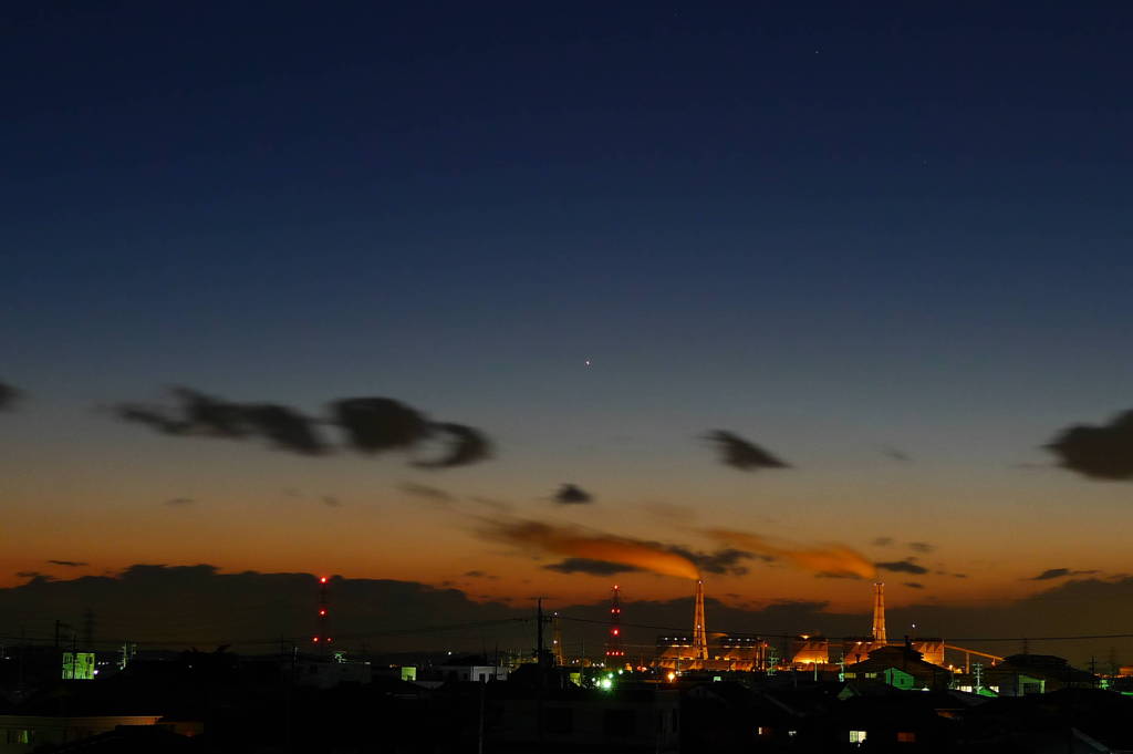 沈む水星