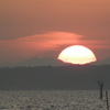 3月12日の夕日