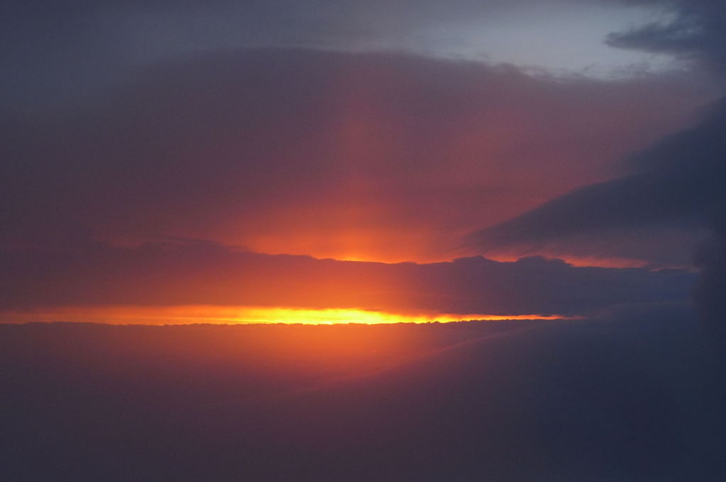2013富士山御来光直前