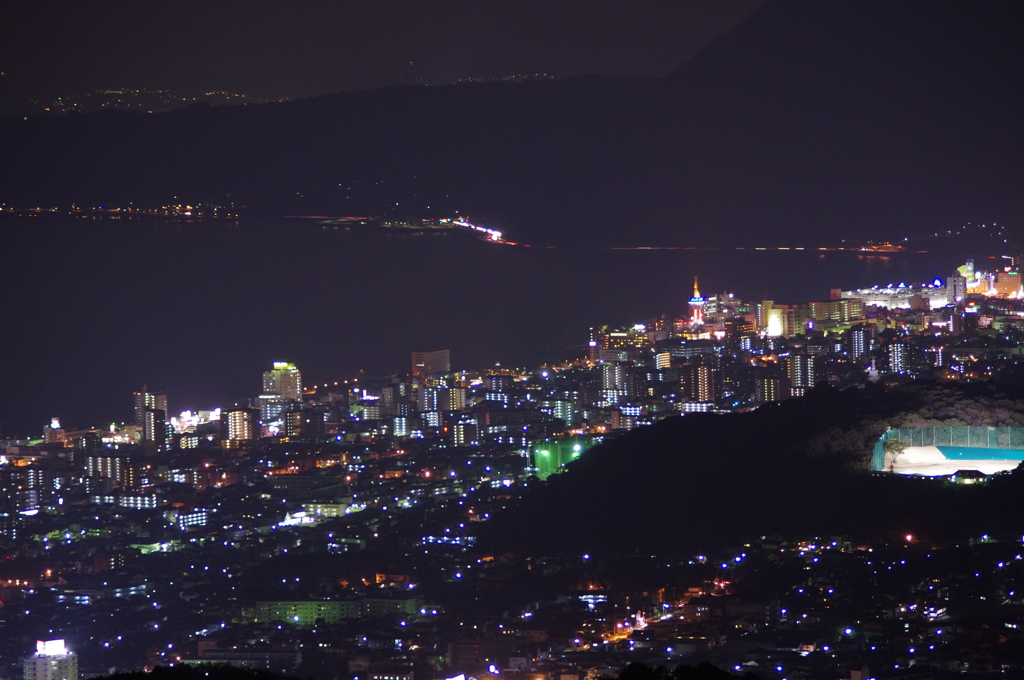 別府の夜景