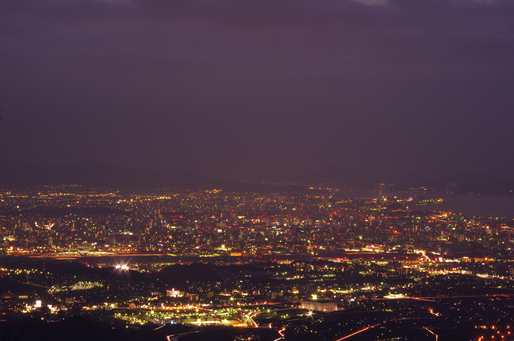 福岡市内の夜景☆