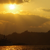門司の夕陽☆