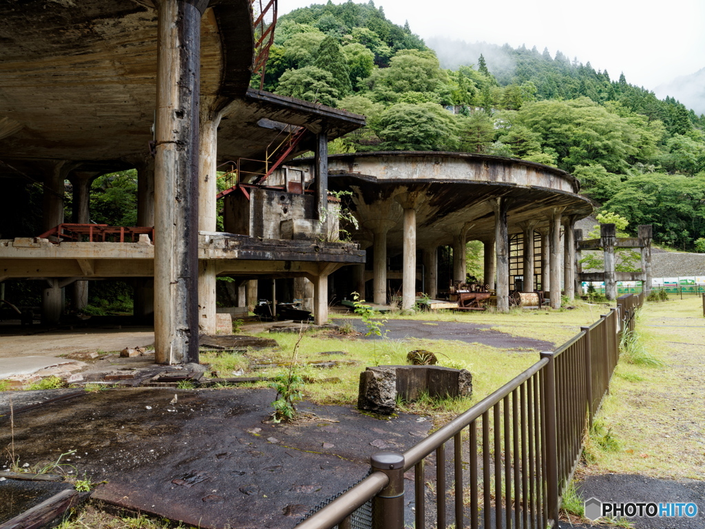 神子畑選鉱場跡