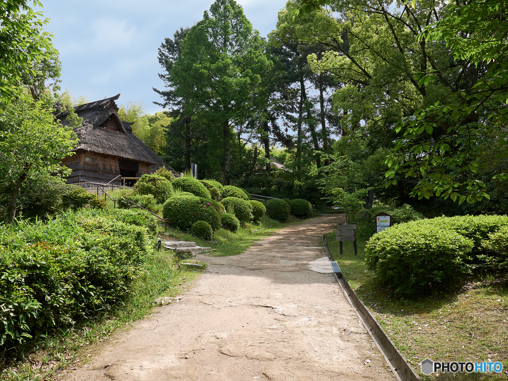 信濃秋山の民家