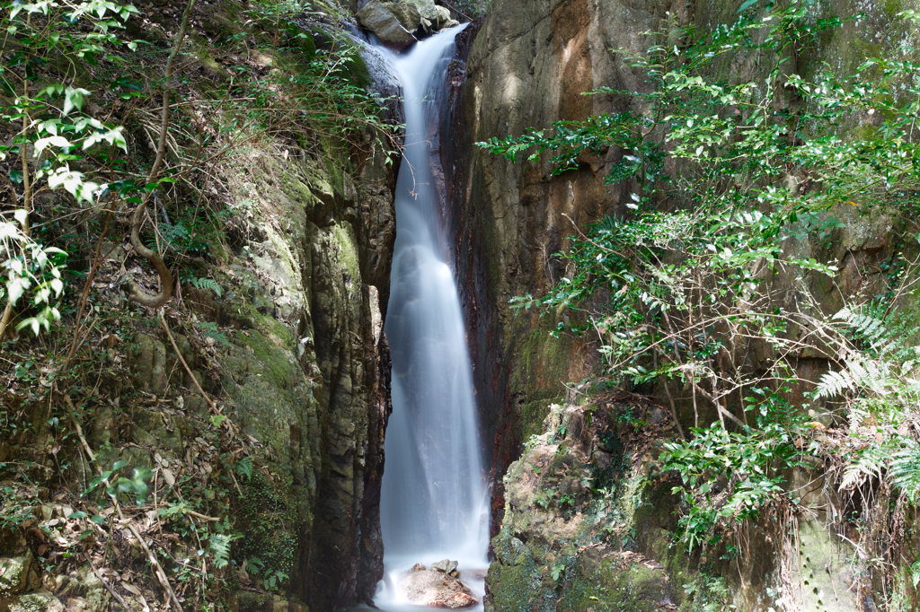 西山谷・Ｆ５（ふるさとの滝）