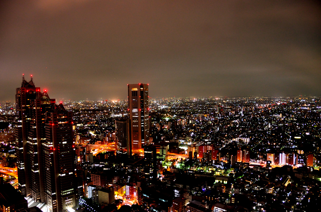 新宿の夜