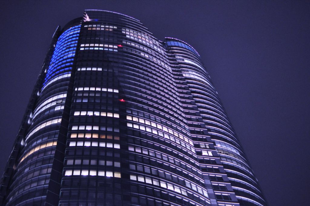 ヒルズと夜景