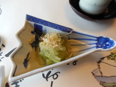 茄子があっさり