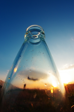 bottled airplane