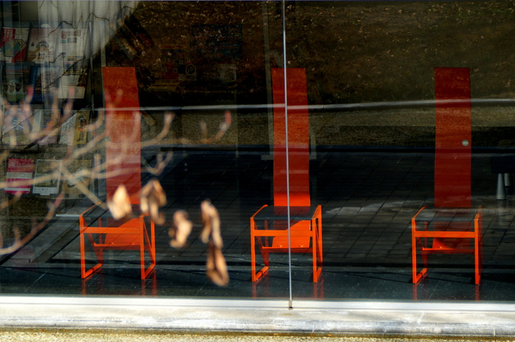 陽だまりの椅子たち