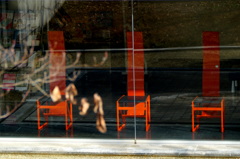 陽だまりの椅子たち