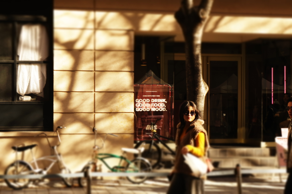 日差しあふれて