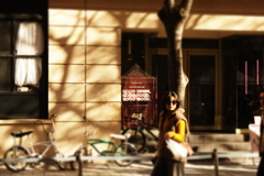 日差しあふれて