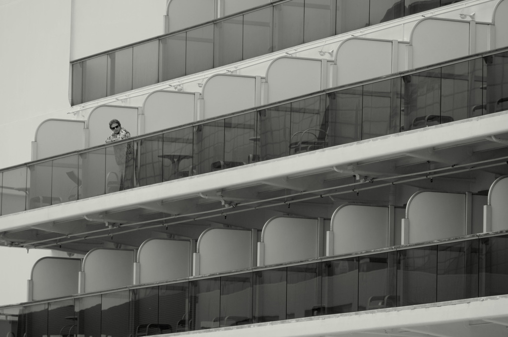 A Woman On The Balcony