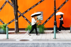 クロスする街角