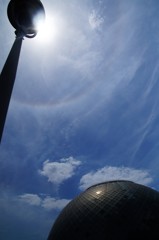 ハロの夏空