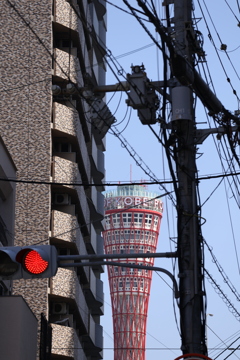 下町からの風景