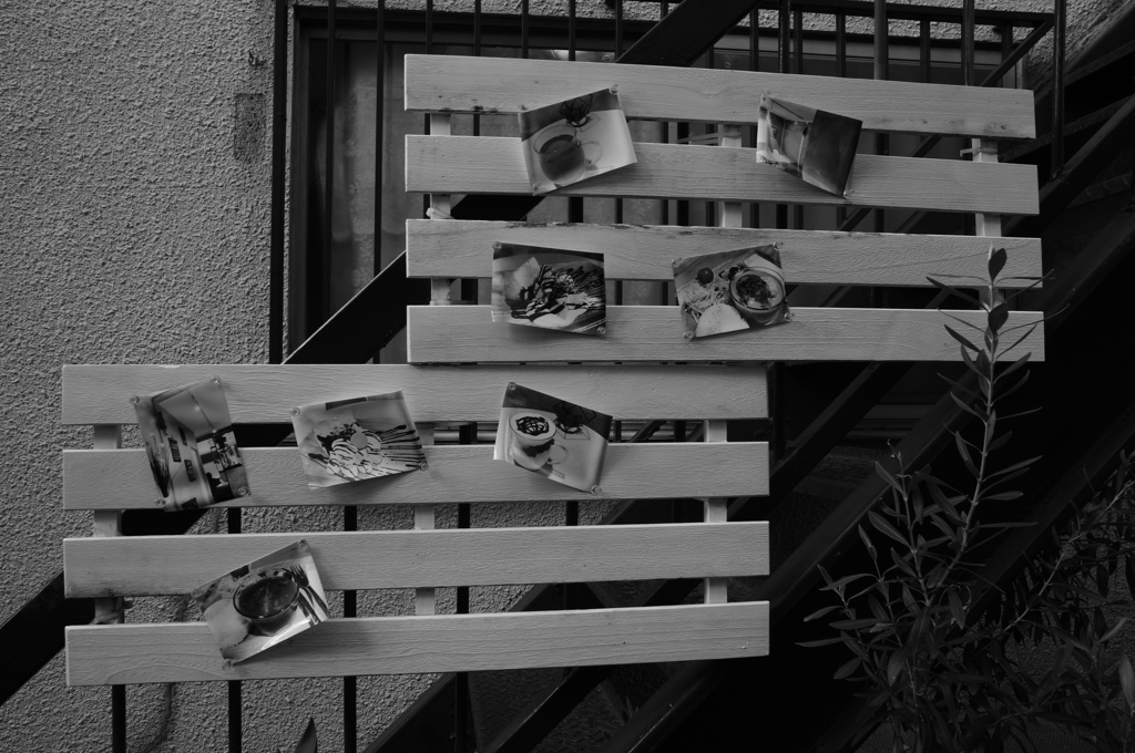 スイーツのメニュー