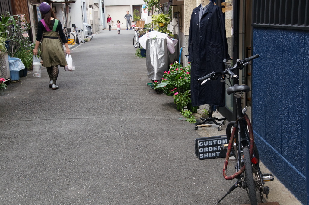 路地の日常