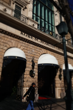 教会のある通り