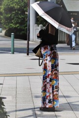 日傘の貴婦人