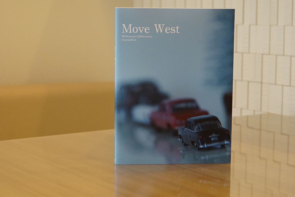 写真集「Move West」告知