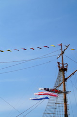 海風に吹かれて